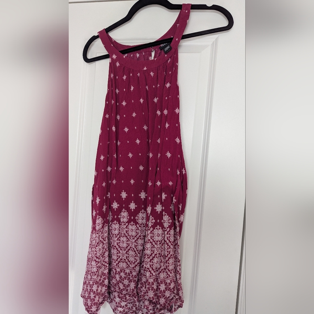 torrid Magenta Boho Sleeveless Tank
